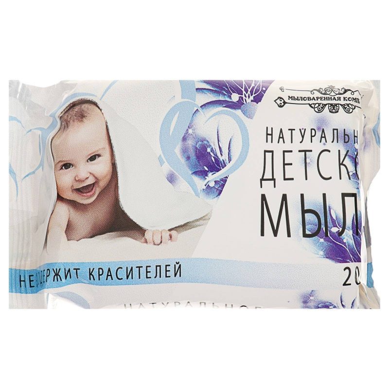 Туалетное мыло в цветной пленке «Детское», 200 г.   4021226