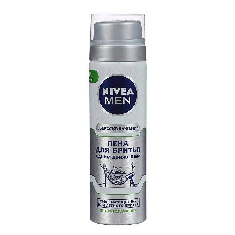 Пена для бритья NIVEA SHAVING Одним движением, 200 мл 5928361