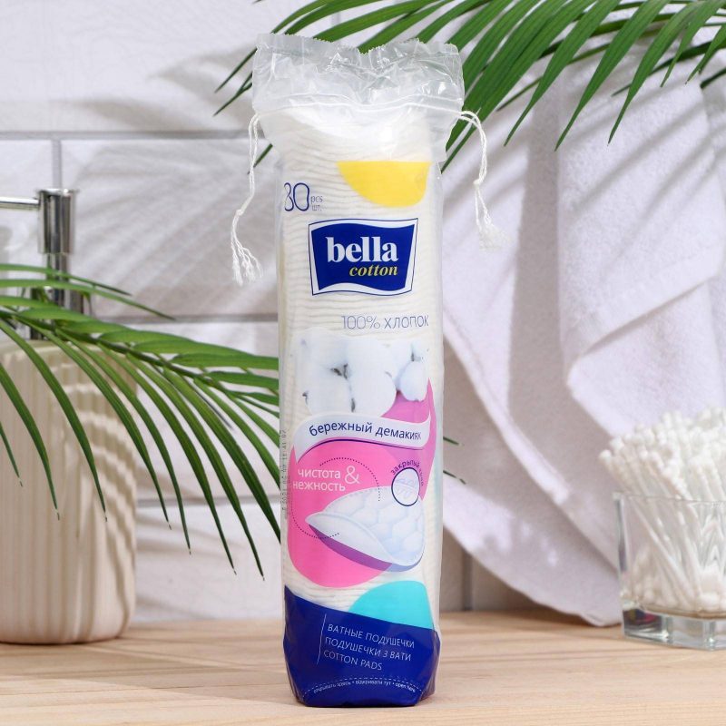 Ватные подушечки bella cotton по 80 шт 7348177
