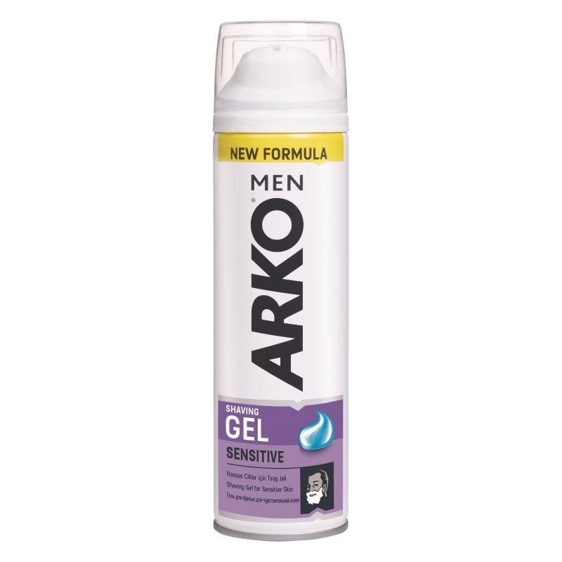 Гель для бритья Arko Men Sensitive, с алоэ вера и маслом лаванды, 200 мл  2042815