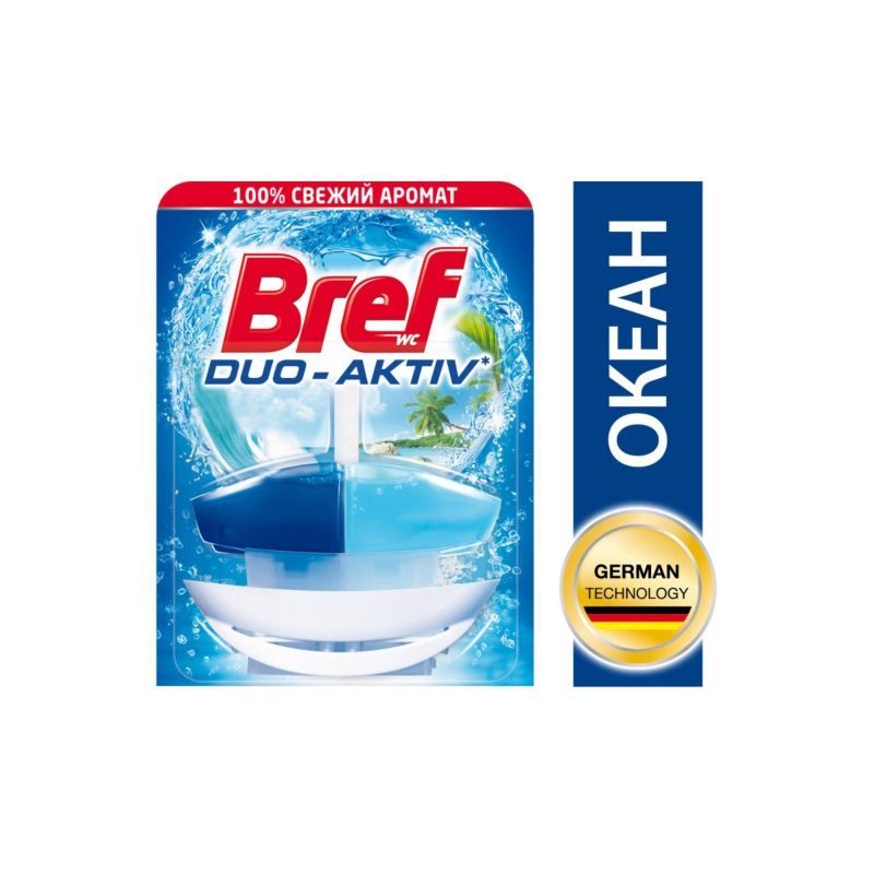 Средство для унитаза Bref Дуо-Актив Океан, 50 мл (ор)   1236142
