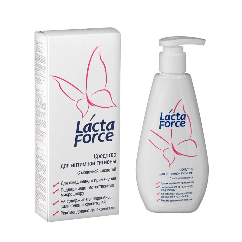 Средство для интимной гигиены 911 Lactaforce с молочной кислотой, 200 мл 6897086