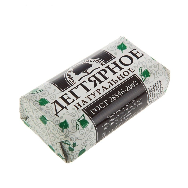 Мыло туалетное "Дегтярное", 90гр