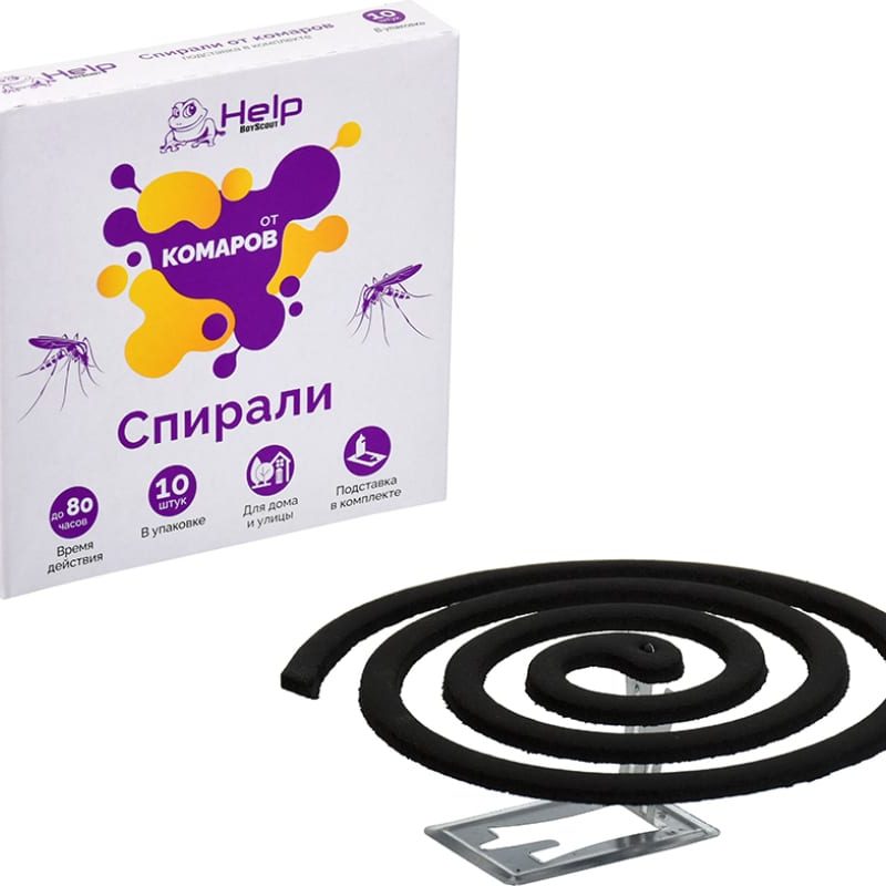 Спираль от комаров HELP 10шт/уп