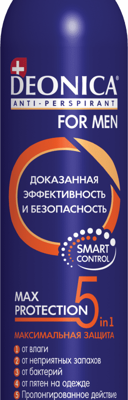 Дезодорант-Спрей DEONICA мужской 5Protection, 200мл