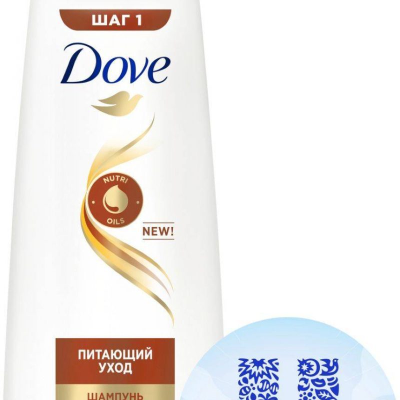 Шампунь Dove 380 мл Питающий уход DM