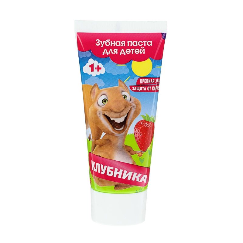 Зубная паста детская D.I.E.S "Клубника" от 1 года, 75 г 3726208