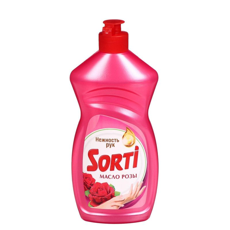 Средство для мытья посуды Sorti масло розы, 450 г 7294878