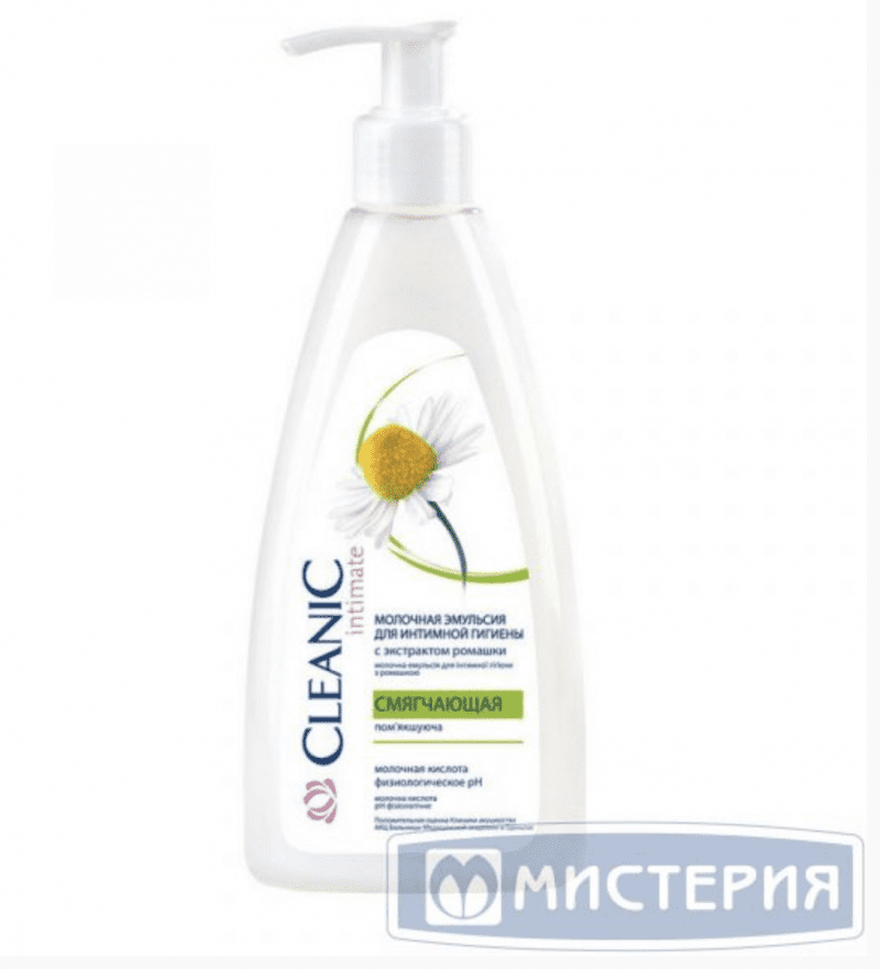 Эмульсия для интимной гигиены Cleanic INTIMATE с экстрактом ромашки 250мл 1 шт/уп 12 шт/кор Cleanic