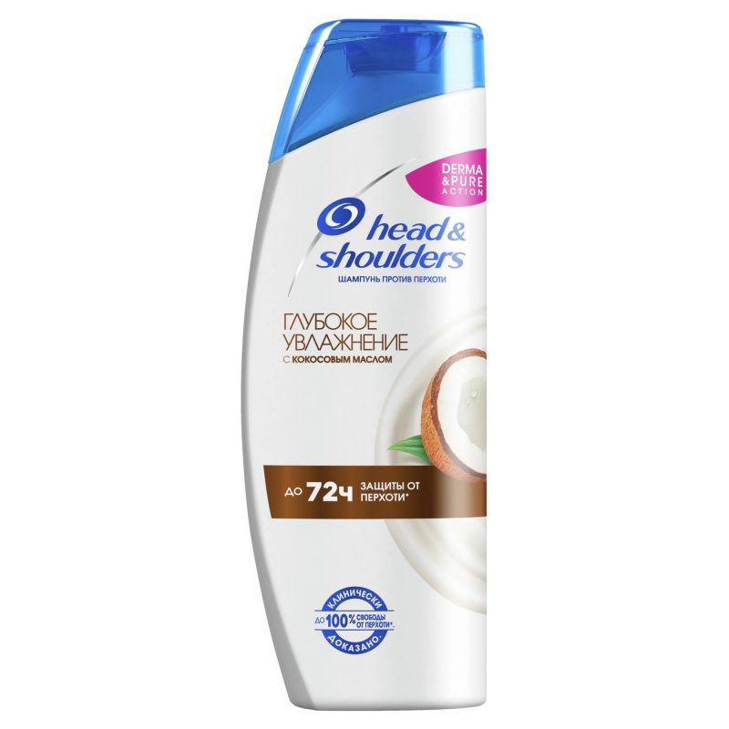 HEAD & SHOULDERS Шампунь против перхоти Глубокое увлажнение 400мл