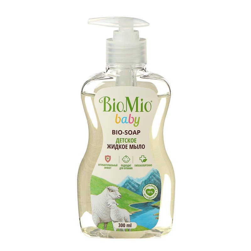 Детское жидкое мыло BioMio BABY BIO-SOAP 300 мл 6904158