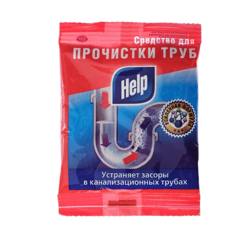 Средство для прочистки труб HELP 90 г саше 4-0399 728204