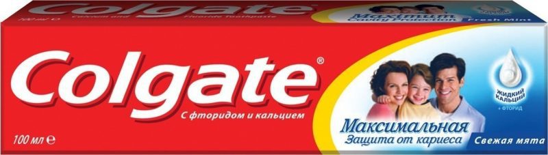 Зубная паста КОЛГЕЙТ Защита от кариеса Свежая мята 100мл