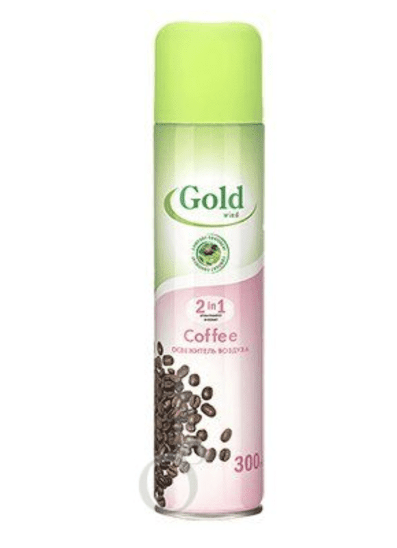 Освежитель воздуха Gold Wind Кофе 300 мл *12