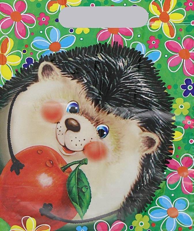 Пакет "Ёжик", полиэтиленовый с вырубной ручкой, 20х30 см, 30 мкм 5860319