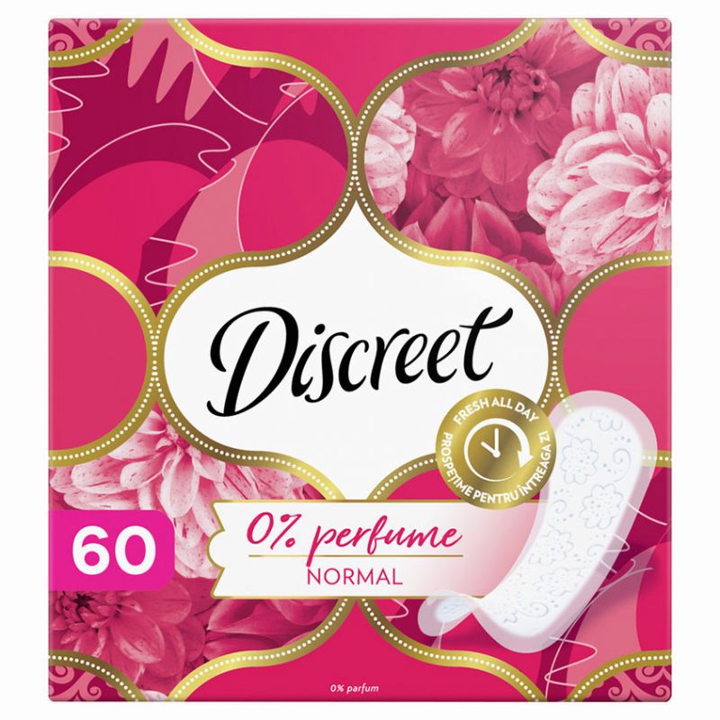 Прокладки ежедневные DISCREET Normal Trio 60шт (1*)