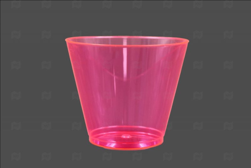Стакан пластик розовый 250мл Party-Party Neon 6шт