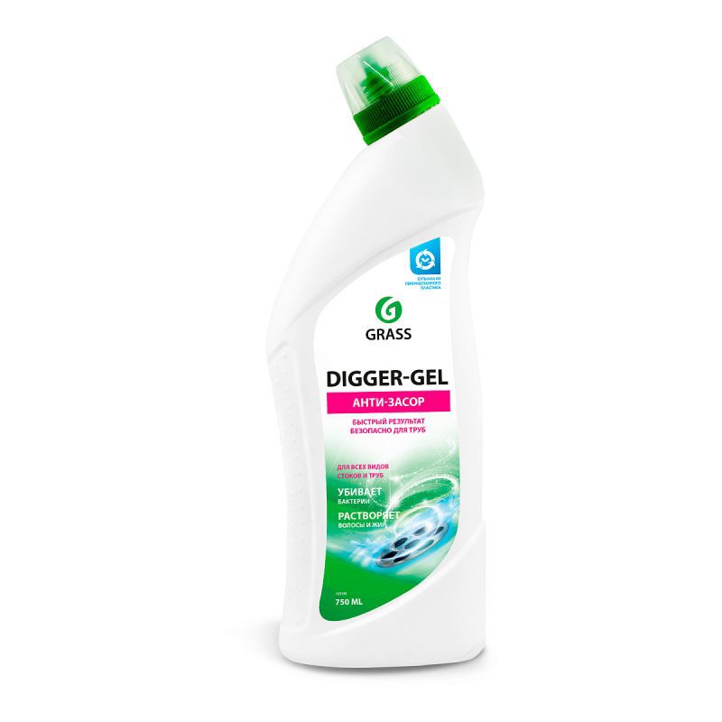 Средство чистящее щелочное  "DIGGER-GEL"  750 мл *12