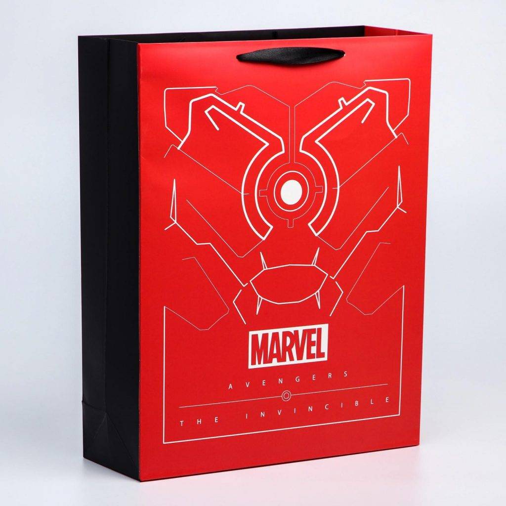 Пакет ламинат вертикальный "Tony Stark", 31х40х11 см, Marvel 5271830