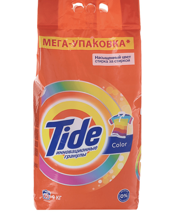 Стиральный порошок Tide автомат Color, 9 кг 1314756