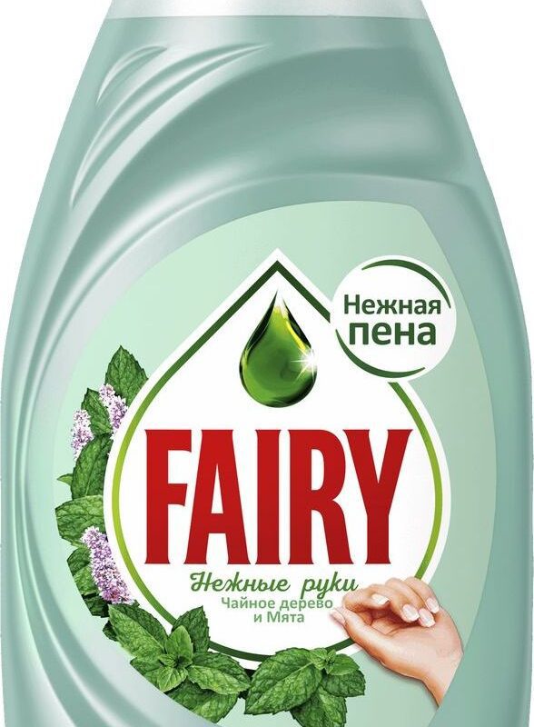 Средство д/посуды ФЕЙРИ 900мл. Чай и Мята *3/12