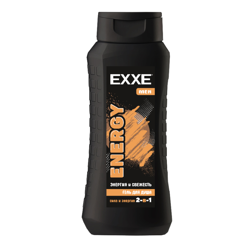 Гель для душа EXXE MEN 2 в 1 Сила и энергия 400мл