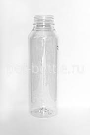 Бутылка ПЭТ 38 мм 0,3 литра бесцветная (24) 1/126 (широкое горло)