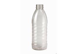 комплект бутылок ПЭТ 38 мм 1,0 л б/цв + колпачок(широкое горло)1/4шт