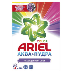 Стиральный порошок Ariel Color Аквапудра автомат 450 гр *11