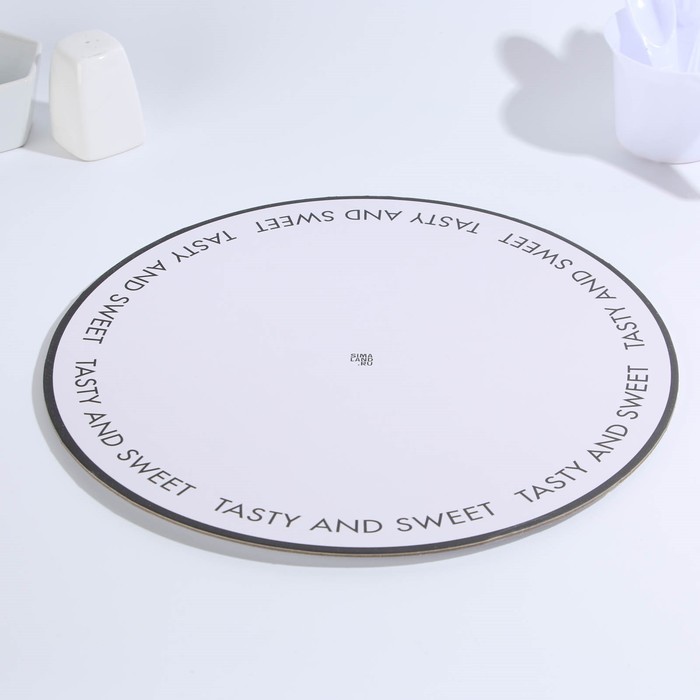 Подложка под торт усиленная «Стиль», 26 см, 2,5 мм      7352395