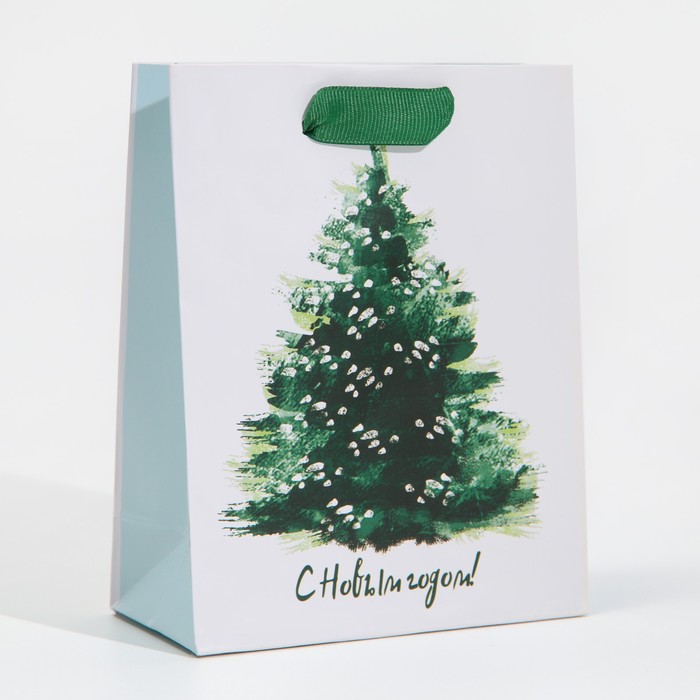 Пакет ламинированный вертикальный "Морозная свежесть", 12 х 15 х 5,5 СМ 7695825