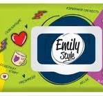 Салфетки влажные 120шт Эконом для всей семьи Emily Style  с клапаном * 1/14