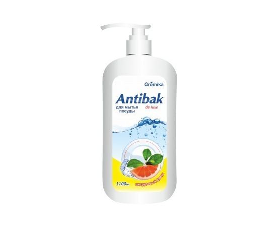 Средство для посуды Аромика Antibak De Luxe Цитрусовый фреш, 1100 мл*1/12