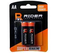БАТАРЕЙКА Элемент питания AAА щелочная Rider Super+  LR03/ 1.5В, 2 шт *8/20
