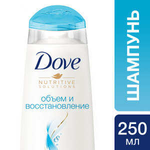 Шампунь для волос Дав Nutritive solutions Объем и восстановление 250 мл *12
