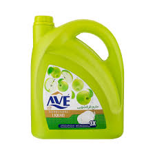 Средство для мытья посуды "AVE" (3750г) Яблоко и цветы*4