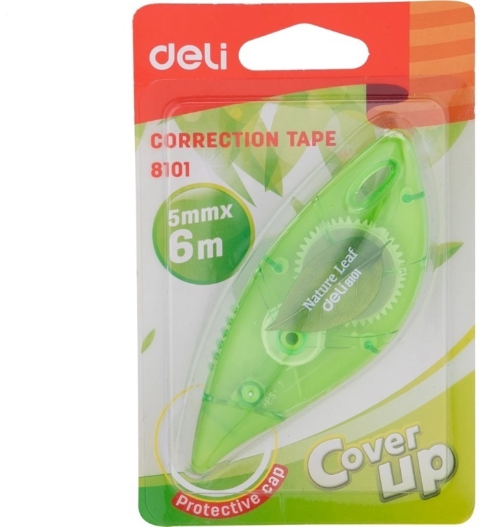 Корректирующая лента  6 м х 5 мм ассорти DELI E8101 *24/432