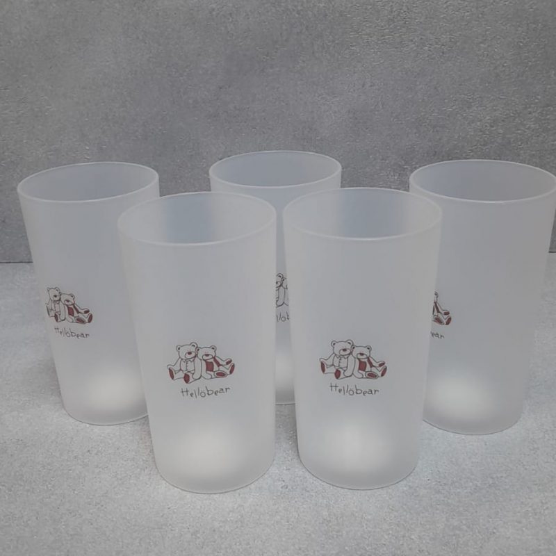 Стакан для зубных щеток, пластик/матовый /1110