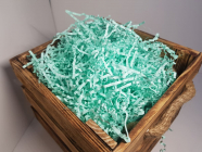 Наполнитель бумажный 3 мм 50 г зеленая пастель