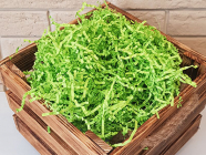 Наполнитель бумажный 3 мм 50 г зеленая липа