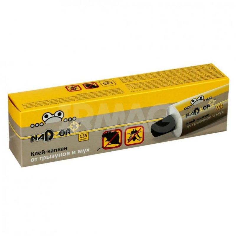 Средство от грызунов и несекомых Nadzor Клей, 135г *