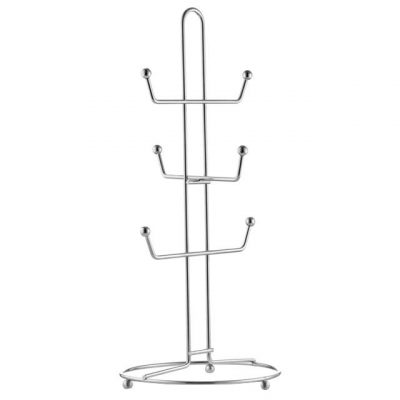 Подставка для 6-ти кружек Walmer Rondo хром