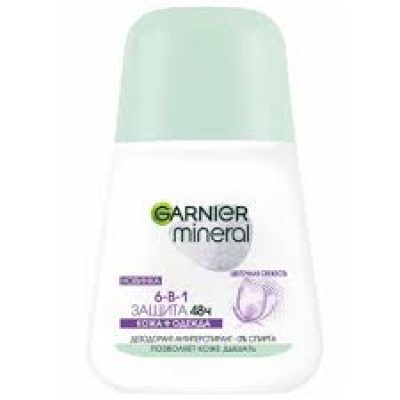 Дезодорант-шариковый  Garnier Protection 6 Цветочная свежесть 50 мл *6