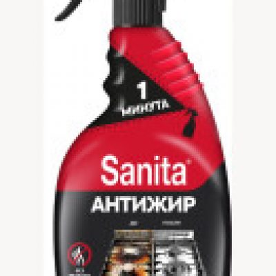 Средство чистящее Sanita 1 минута, спрей, с курком, 500мл *15