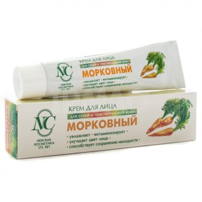Крем для лица НК Морковный 40мл *36