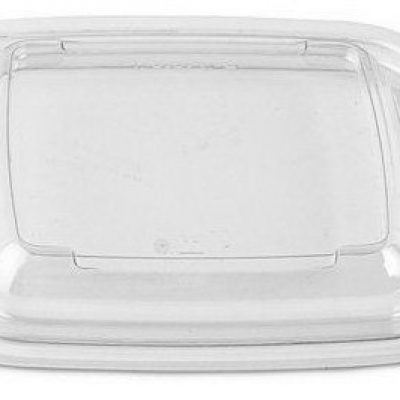 Крышка для контейнеров 126 х 126мм прозрачная 1/500шт