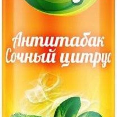 Освежитель воздуха Sunny Day Антитабак Сочный цитрус 300 мл