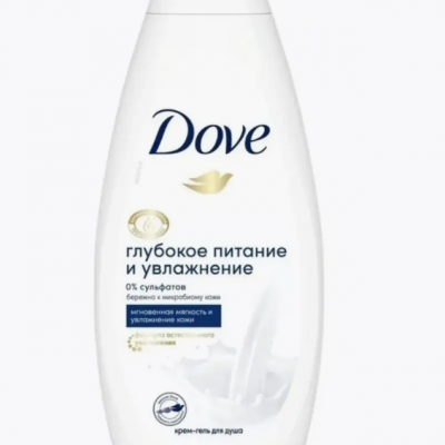 Гель д/душа Dove 250 мл Глубокое питание и увлажнение 1/6