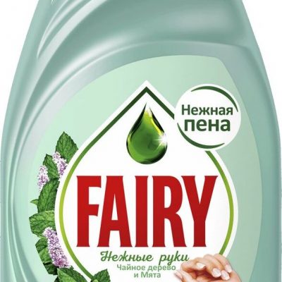 Средство д/посуды ФЕЙРИ 900мл. Чай и Мята *3/12