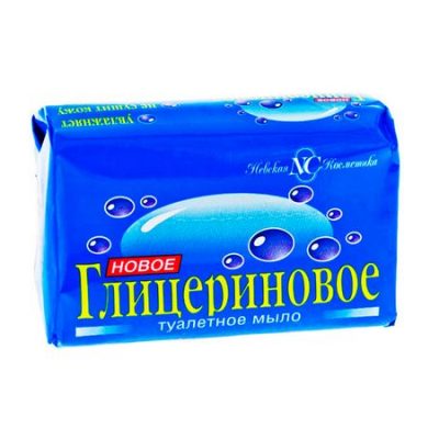 Мыло туалетное глицериновое 90гр *6/72